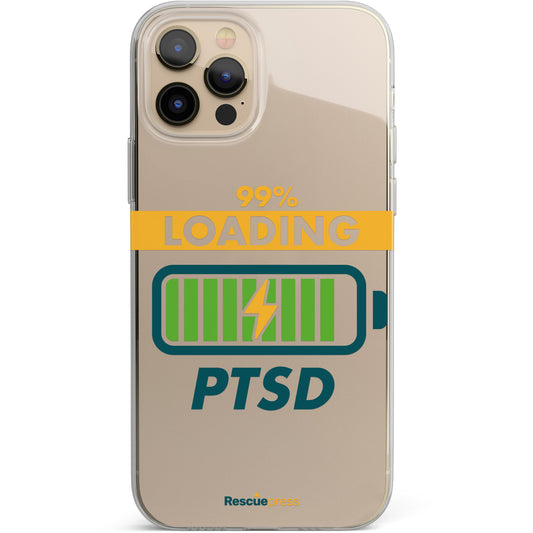 Cover 99% Loading PTSD dell'album TSO di Rescue per iPhone, Samsung, Xiaomi e altri