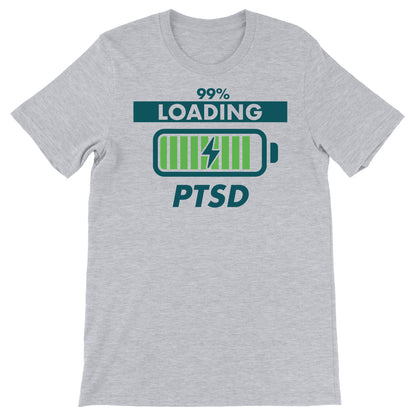 Maglietta Loading PTSD dell'album Ambu Magliette di Rescue, T-Shirt uomo donna e bambino a maniche corte in cotone con girocollo