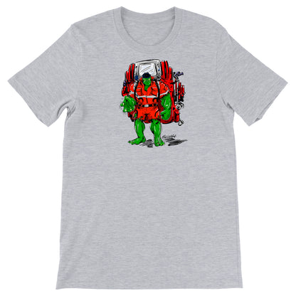 Maglietta Ambuhulk dell'album Spinalizza di Rescue, T-Shirt uomo donna e bambino a maniche corte in cotone con girocollo