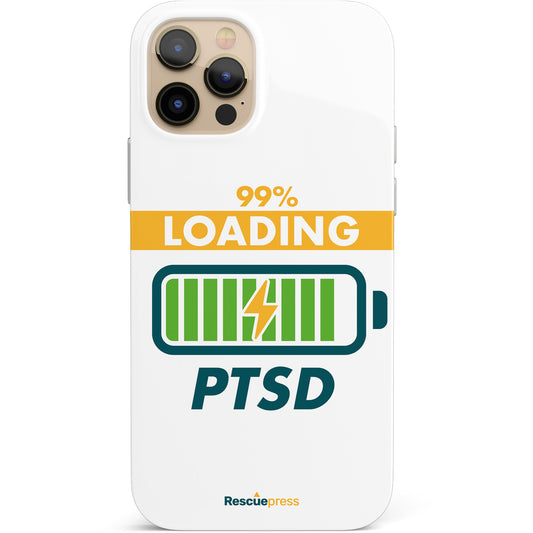 Cover 99% Loading PTSD dell'album Ancora TSO di Rescue per iPhone, Samsung, Xiaomi e altri