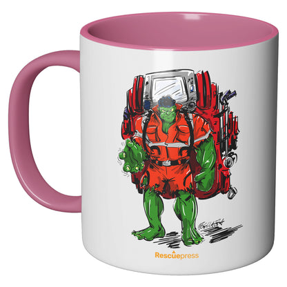 Tazza in ceramica Ambuhulk dell'album AmbuTAXI di Rescue perfetta idea regalo