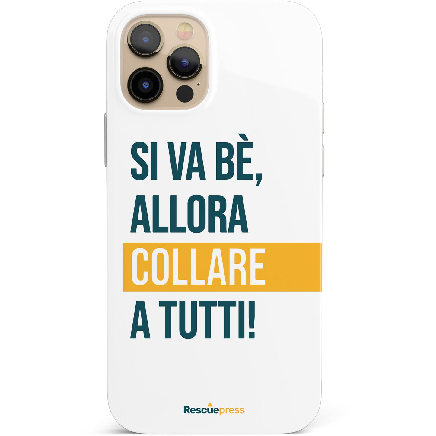 Cover Collare a Tutti dell'album Ancora TSO di Rescue per iPhone, Samsung, Xiaomi e altri