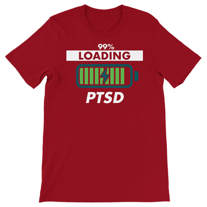 Maglietta Loading PTSD dell'album Ambu Magliette di Rescue, T-Shirt uomo donna e bambino a maniche corte in cotone con girocollo