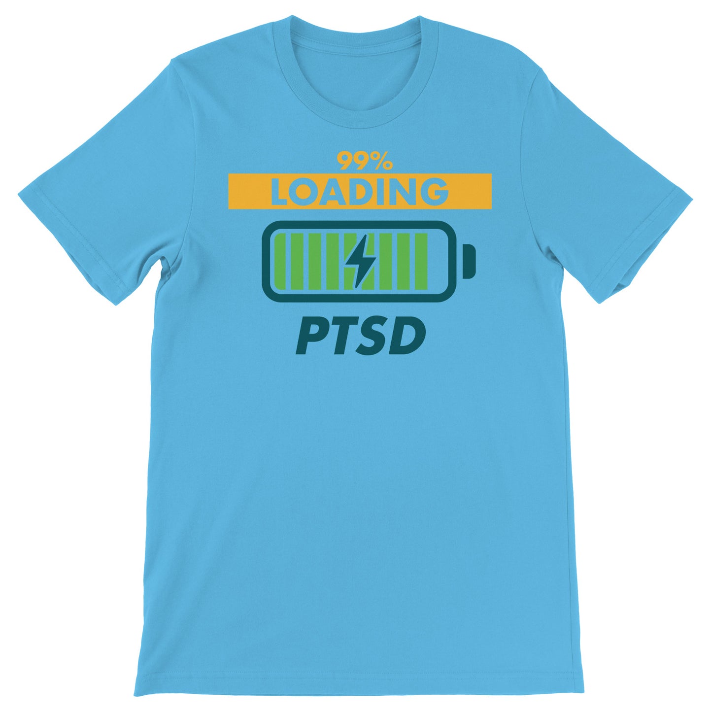 Maglietta Loading PTSD dell'album Ambu Magliette di Rescue, T-Shirt uomo donna e bambino a maniche corte in cotone con girocollo