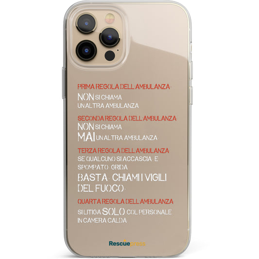 Cover Regole Ambu Club dell'album TSO di Rescue per iPhone, Samsung, Xiaomi e altri