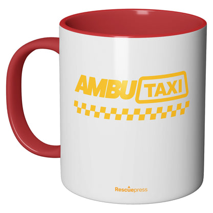 Tazza in ceramica Ambu Taxi dell'album AmbuTAXI di Rescue perfetta idea regalo