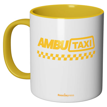 Tazza in ceramica Ambu Taxi dell'album AmbuTAXI di Rescue perfetta idea regalo