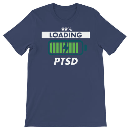 Maglietta Loading PTSD dell'album Ambu Magliette di Rescue, T-Shirt uomo donna e bambino a maniche corte in cotone con girocollo