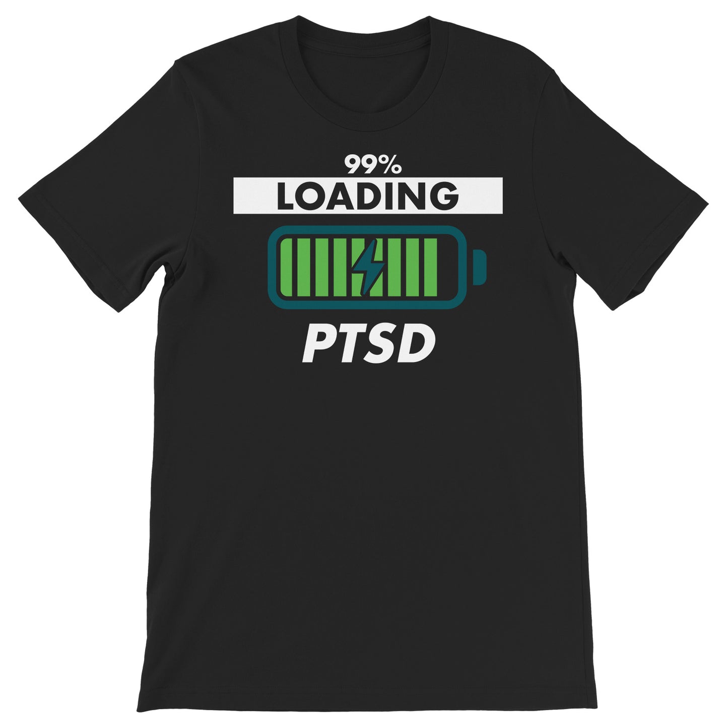 Maglietta Loading PTSD dell'album Ambu Magliette di Rescue, T-Shirt uomo donna e bambino a maniche corte in cotone con girocollo