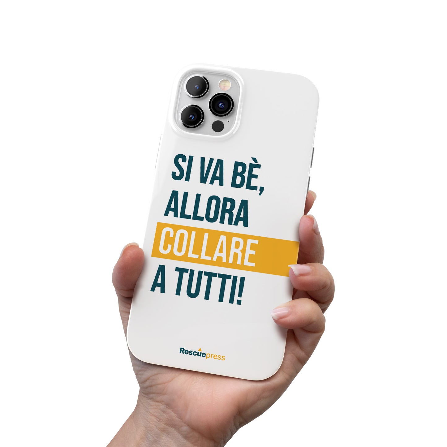 Cover Collare a Tutti dell'album Ancora TSO di Rescue per iPhone, Samsung, Xiaomi e altri